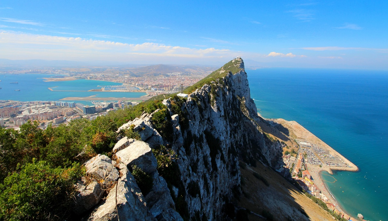 Gibraltar szikla, kirándulás Andalúziában Malagából