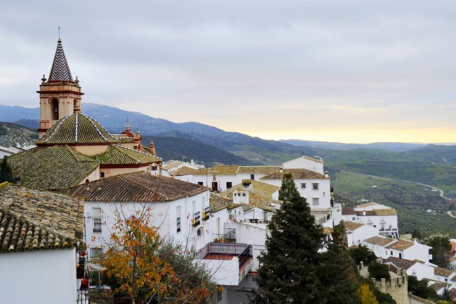 Zahara de la Sierra, Cádiz - andalúz idill, panoráma