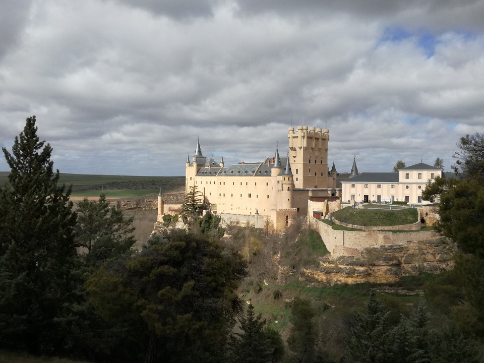 Panoráma az Alcázar palotára