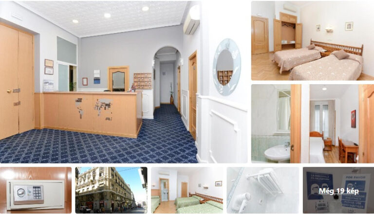 Hostal Biarritz Madrid szállás központban