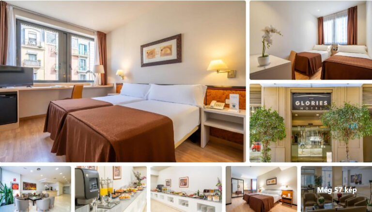 Hotel Glóries - Barcelona szállásajánló családoknak is