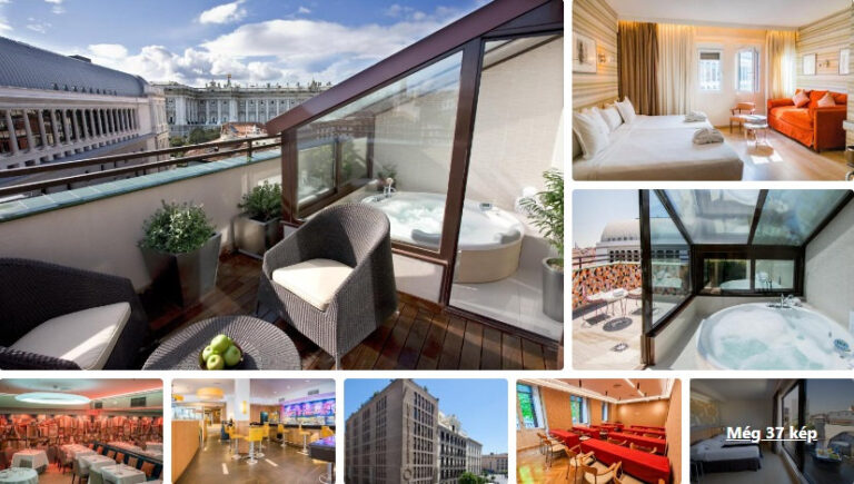 Hotel Opera, Madrid szállás az Opera mellett