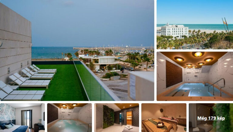 Valencia 4* hotel a tengerparton, szállásajánló: Hotel Neptuno Playa and Spa