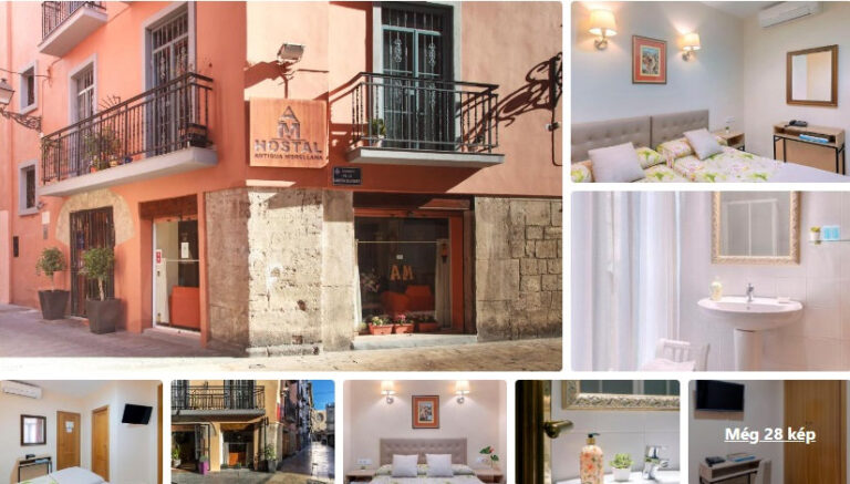 Valencia szállás olcsó, központi. Hostal Antigua Morellana, magyar utazók által kedvelt