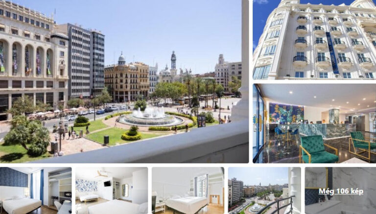 Valencia szállásajánló, központban olcsó hotel, Vanecia Plaza Centro